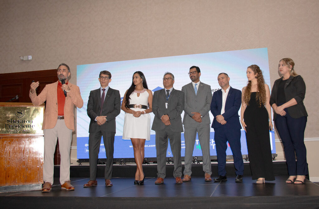 Cristian Daher, CEO de DATEC, en el lanzamiento 